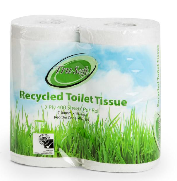 TruSoft 400’s 2-ply 4 Roll Pack Toilet Paper