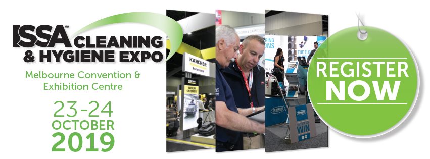ISSA Cleaning & Hygiene Expo 2019 at Melbourne Convention & Exhibition Centre