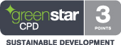 Attendees will be eligible to earn 3 Green Star Continuing Professional Development (CPD) points
