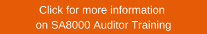 Click for more information on SA8000 Auditor Training