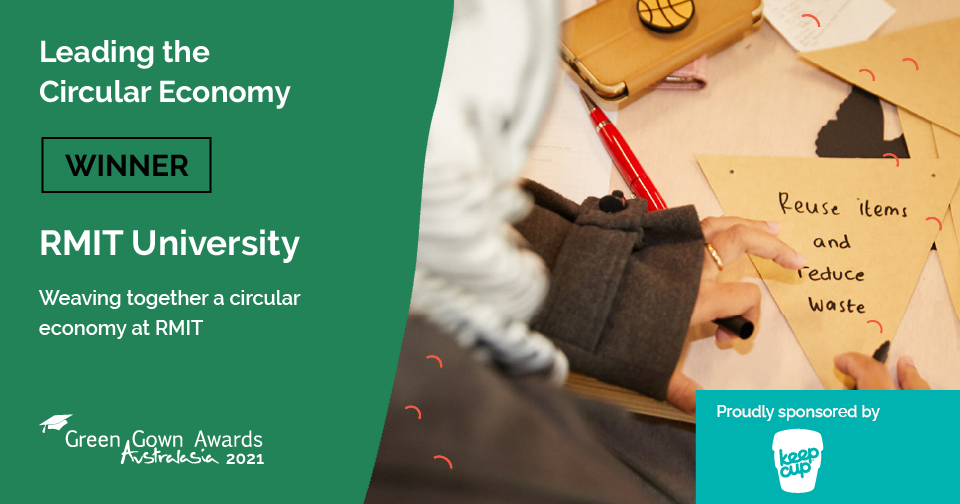 Leading the Circular Economy Winner - RMIT University